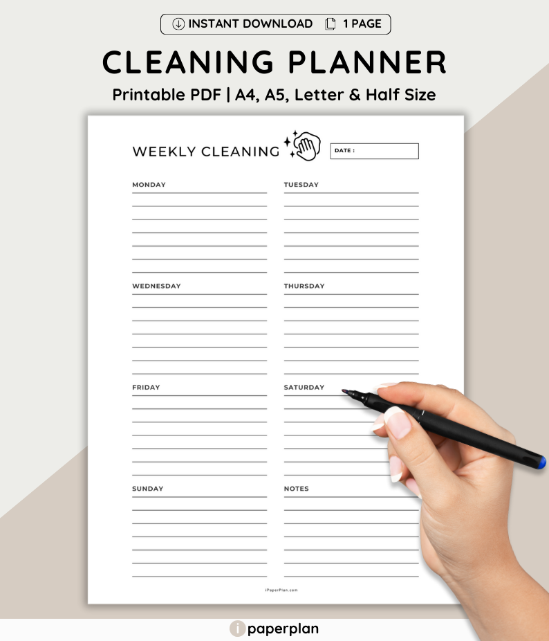 Cleaning Planner