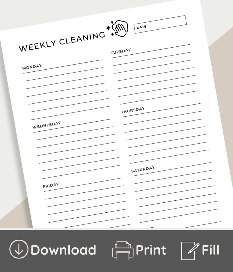 Cleaning Planner