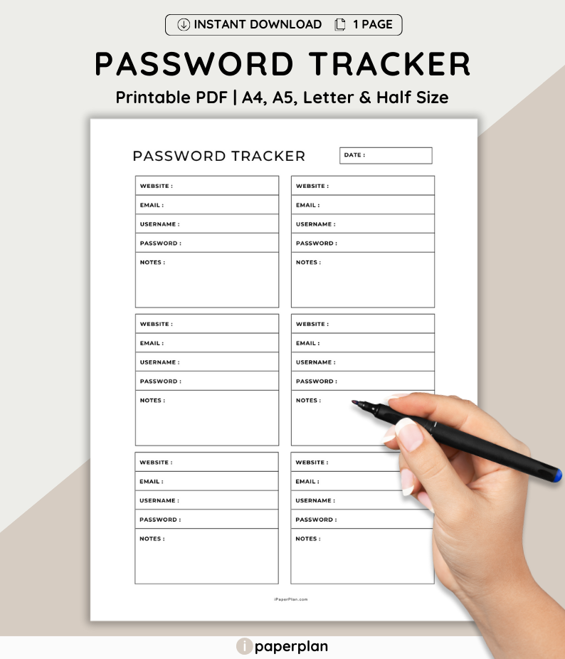 Password Tracker