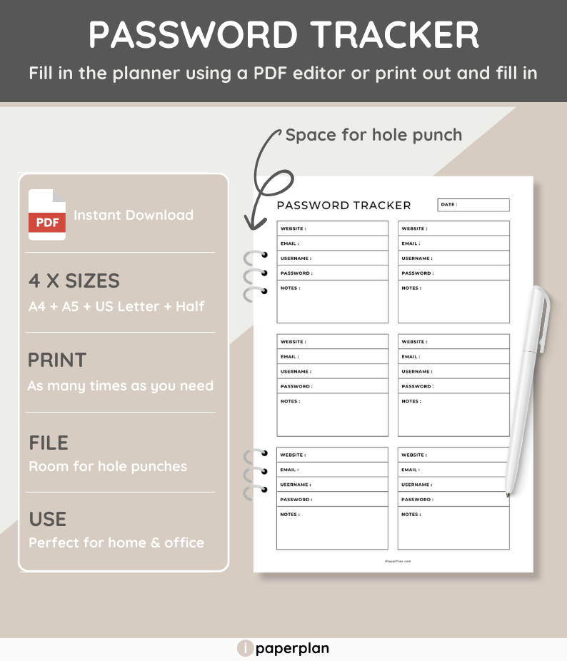 Password Tracker