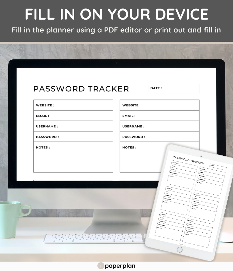 Password Tracker