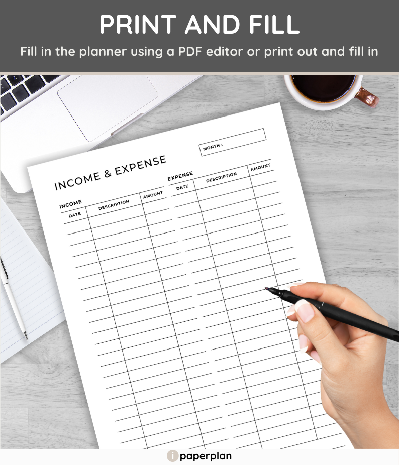 Income and Expense Tracker