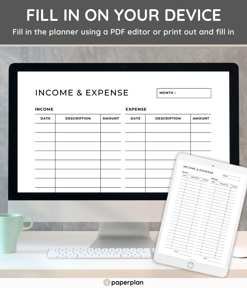 Income and Expense Tracker