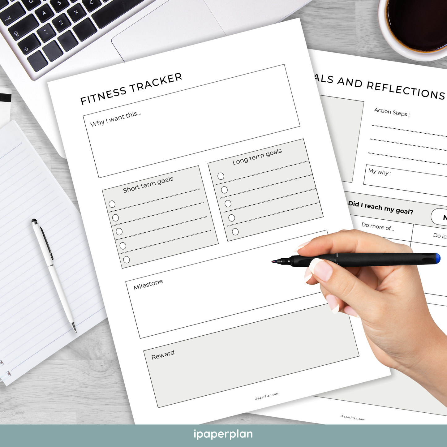 Fitness Planner Bundle - 45 Pages